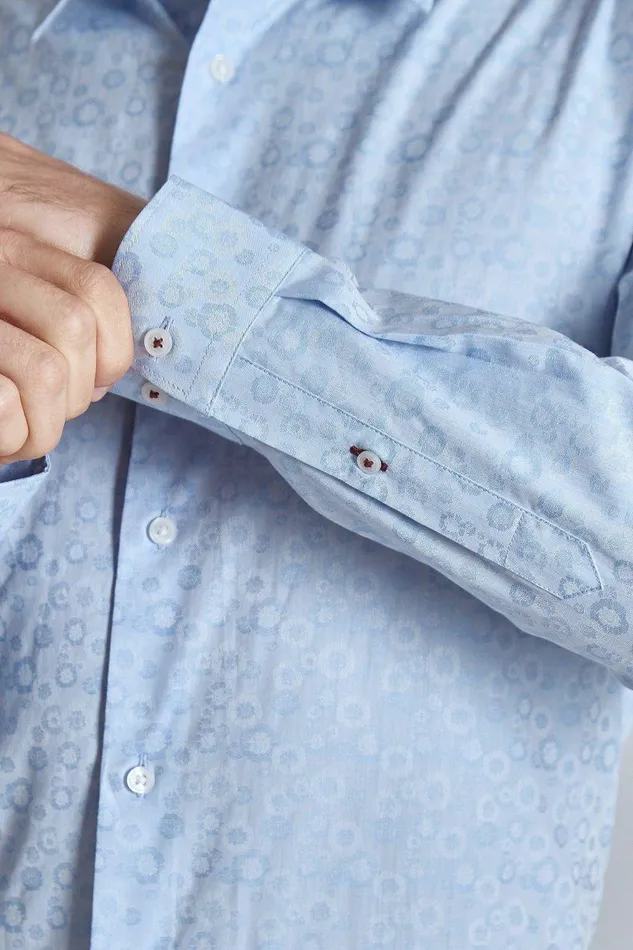 Shirts Men Ted Baker FARA Ltblue