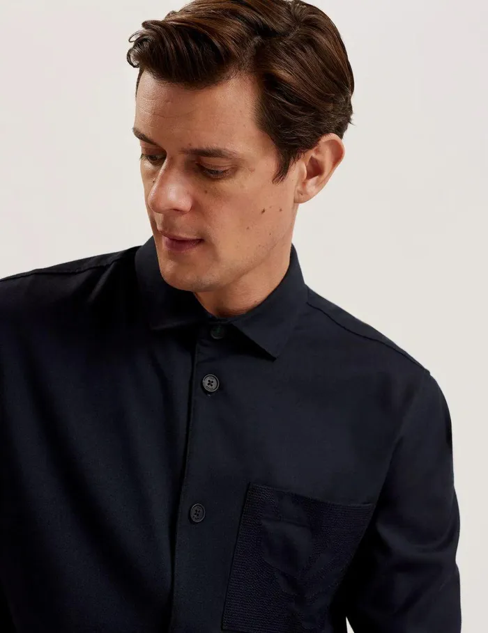 Shirts Men Ted Baker GAIUS Navy