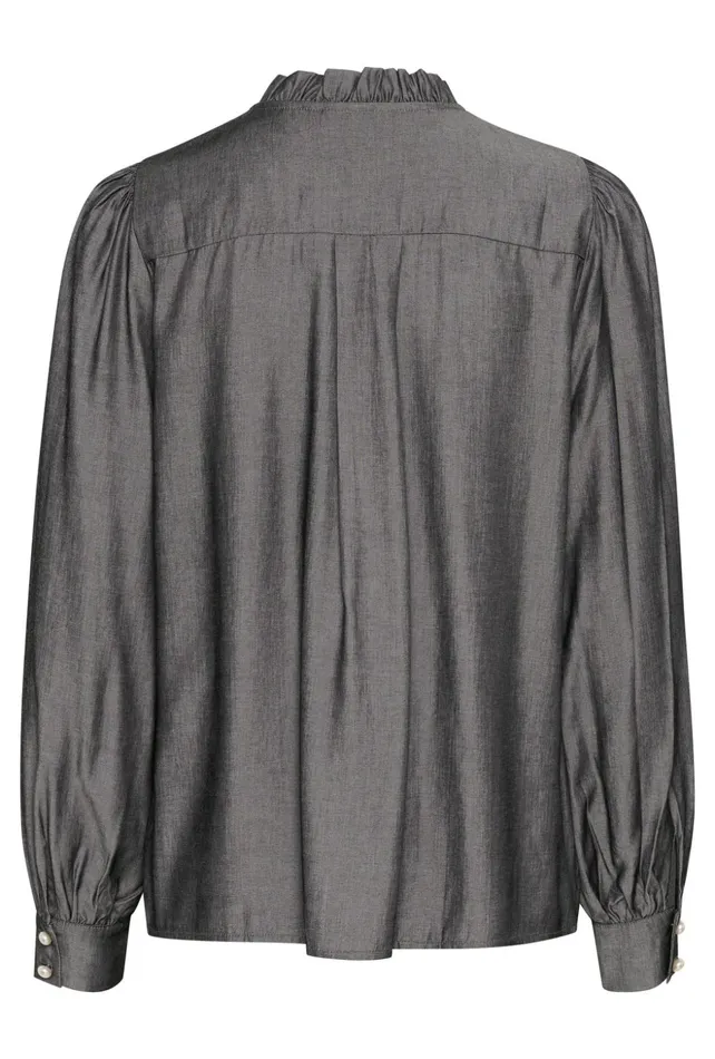 Shirts Women CULTURE CUbelva Shirt Black Melange