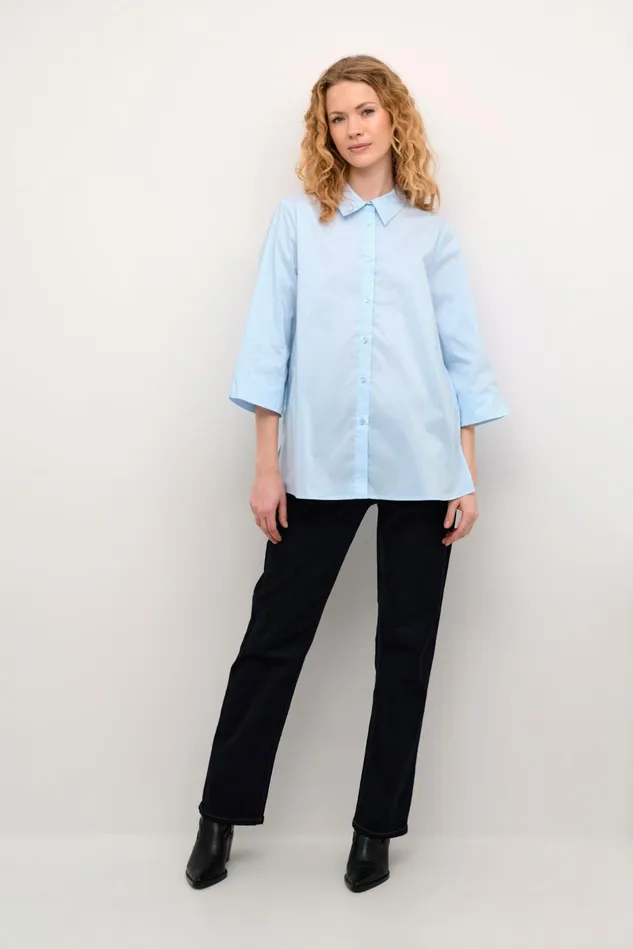 Shirts Women CULTURE CUnoana Shirt Cashmere Blue