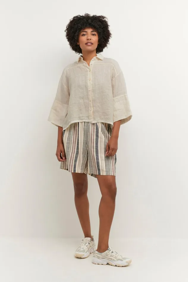Shirts Women CULTURE CUvebina Shirt Oatmeal