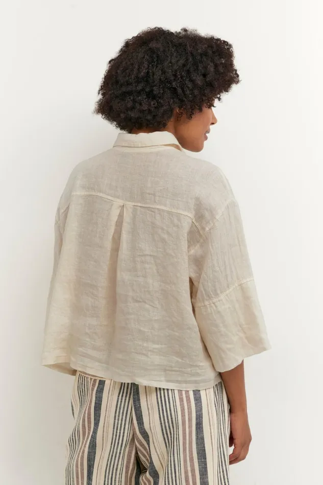 Shirts Women CULTURE CUvebina Shirt Oatmeal