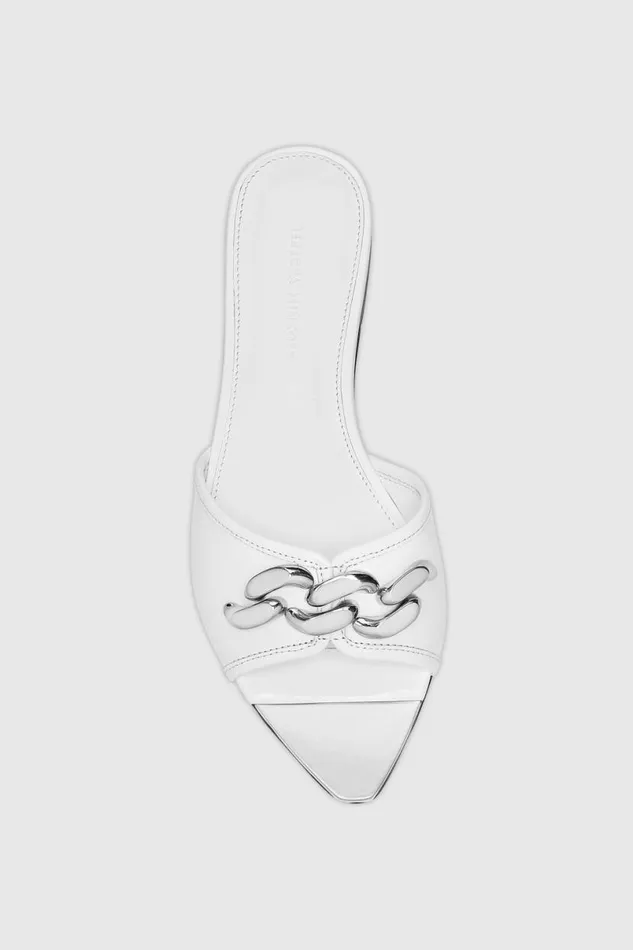 Shoes Shoes Rebecca Minkoff Curb Sandal White