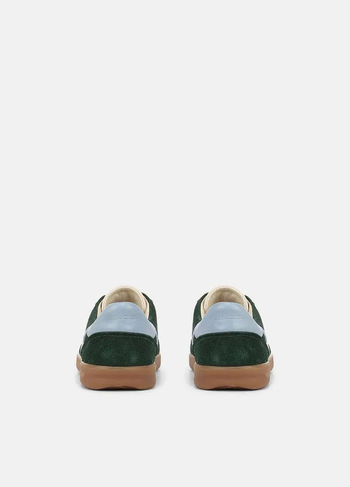 Shoes Women Vince Oasis Suede and Leather Sneaker Evergreenglacial Blue Shoes Women Vince Oasis Suede and Leather Sneaker Evergreenglacial Blue