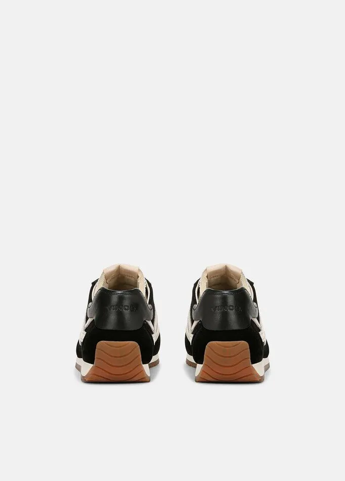 Shoes Women Vince Oasis Suede And Leather Runner Sneaker Black Shoes Women Vince Oasis Suede And Leather Runner Sneaker Black