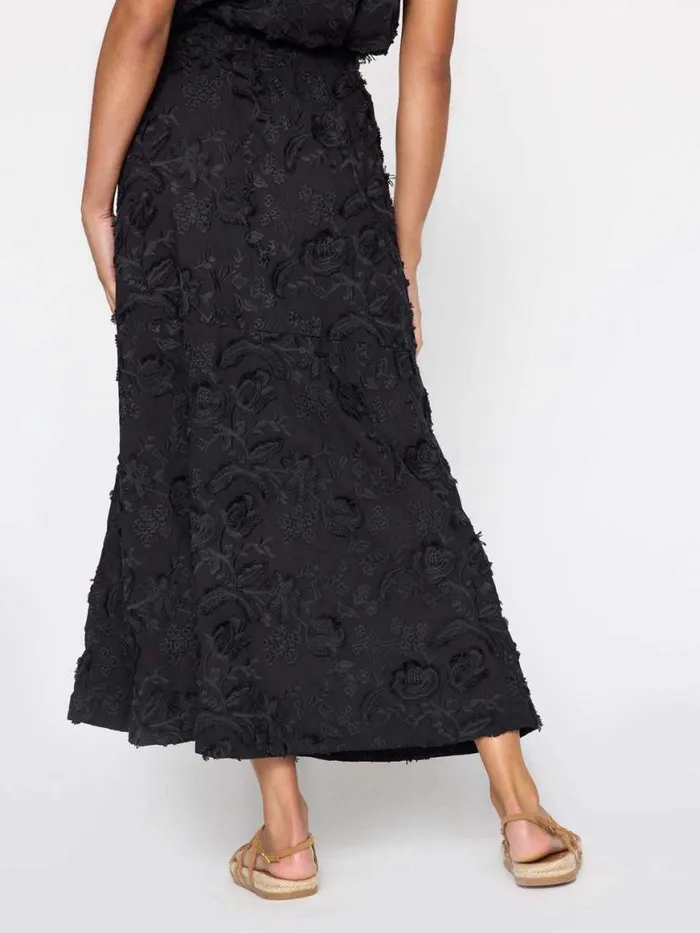 Shop Brochu Walker Bottoms The Danni Skirt Black Onyx