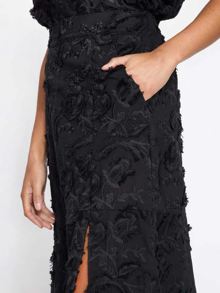 Shop Brochu Walker Bottoms The Danni Skirt Black Onyx