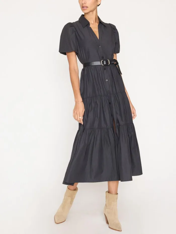 Shop Brochu Walker Dresses The Havana Dress Washed Black