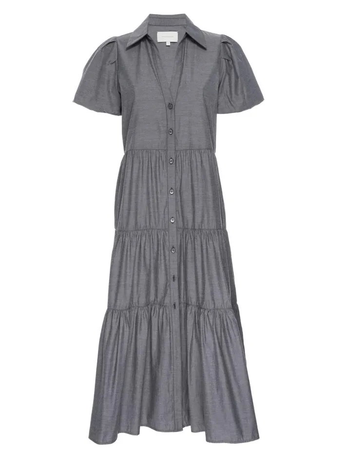 Shop Brochu Walker Dresses The Havana Dress Washed Slate