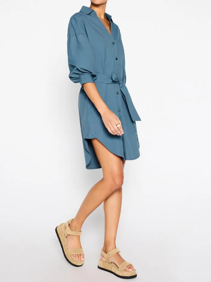 Shop Brochu Walker Dresses The Kate Belted Dress Ocean
