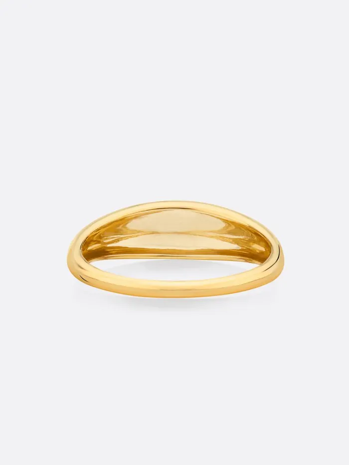 Shop Brochu Walker Fine Jewelry Icons Yellow Gold Everyday Dome Ring Yellow Gold