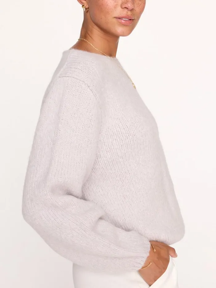Shop Brochu Walker Sweaters The Nami Blouson Sweater Eros Mauve