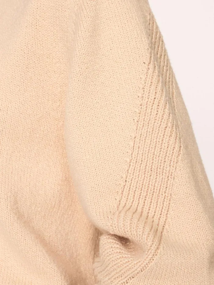 Shop Brochu Walker Sweaters The Pele Knit Sweatshirt Buff