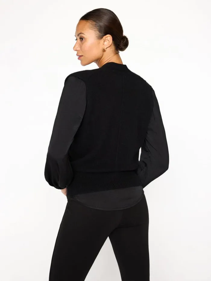 Shop Brochu Walker Sweaters The Phinneas Layered Looker Black Onyx