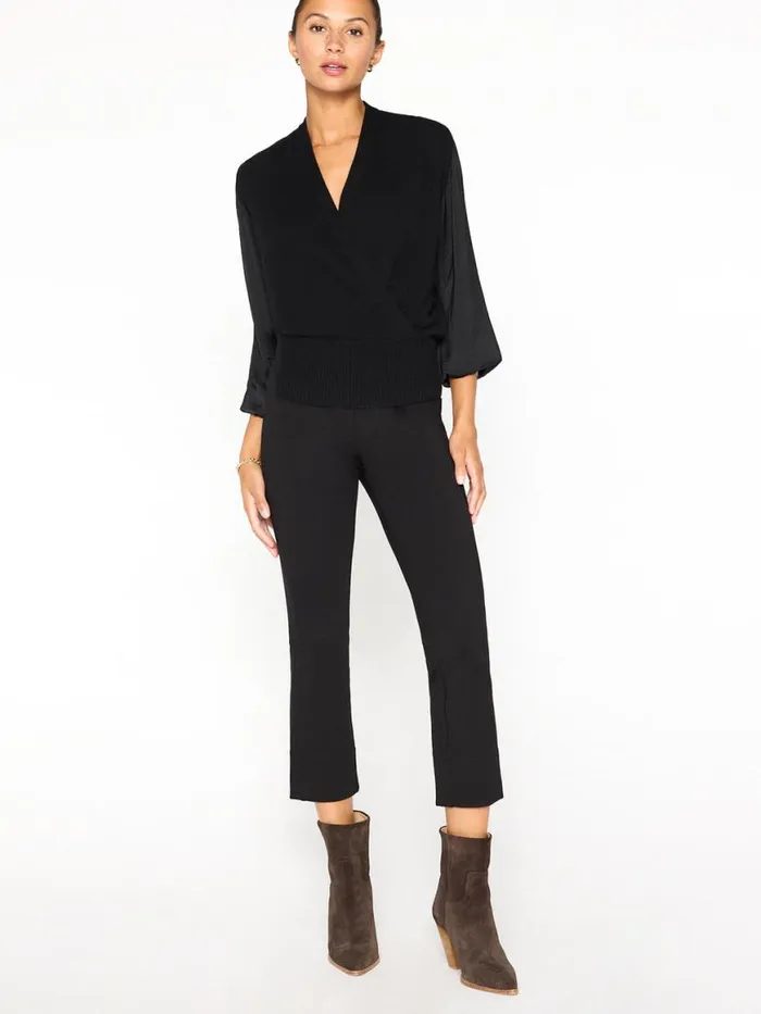 Shop Brochu Walker Sweaters The Phinneas Layered Looker Black Onyx
