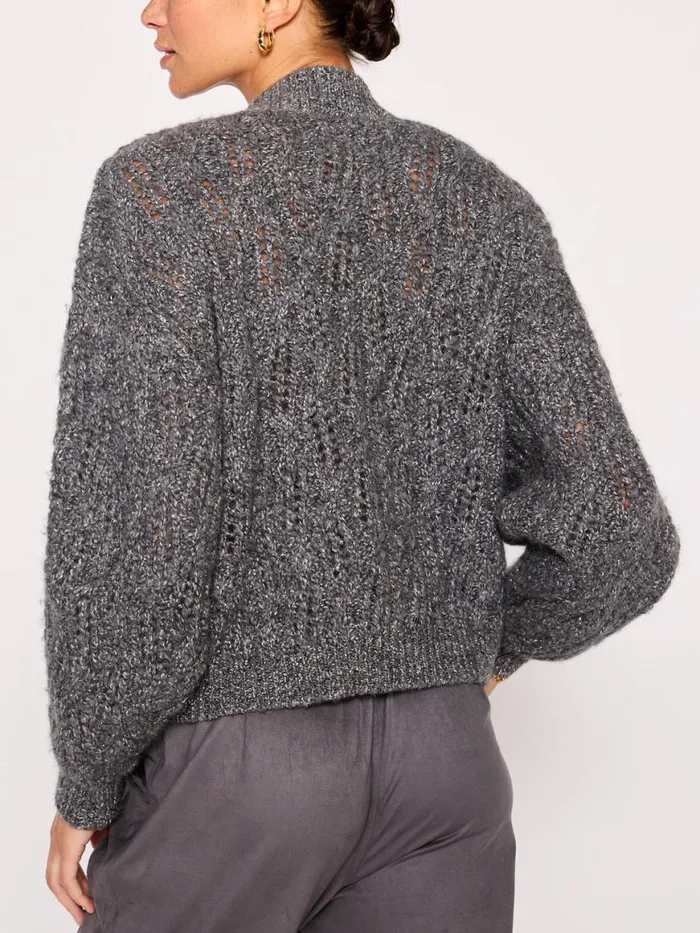 Shop Brochu Walker Sweaters The Restoin Pullover Sweater Pewter