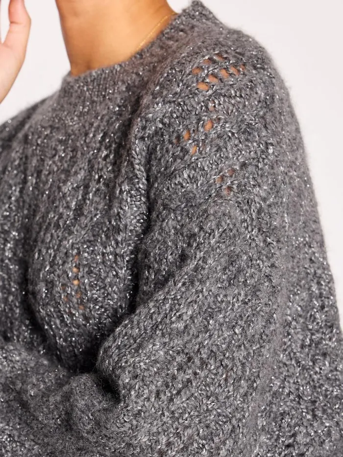 Shop Brochu Walker Sweaters The Restoin Pullover Sweater Pewter