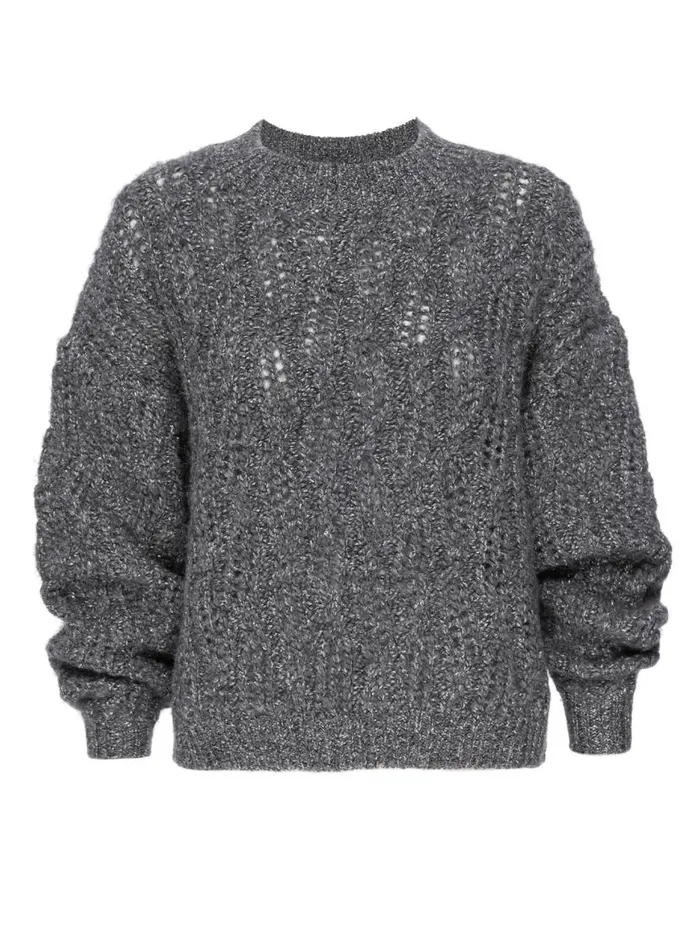 Shop Brochu Walker Sweaters The Restoin Pullover Sweater Pewter