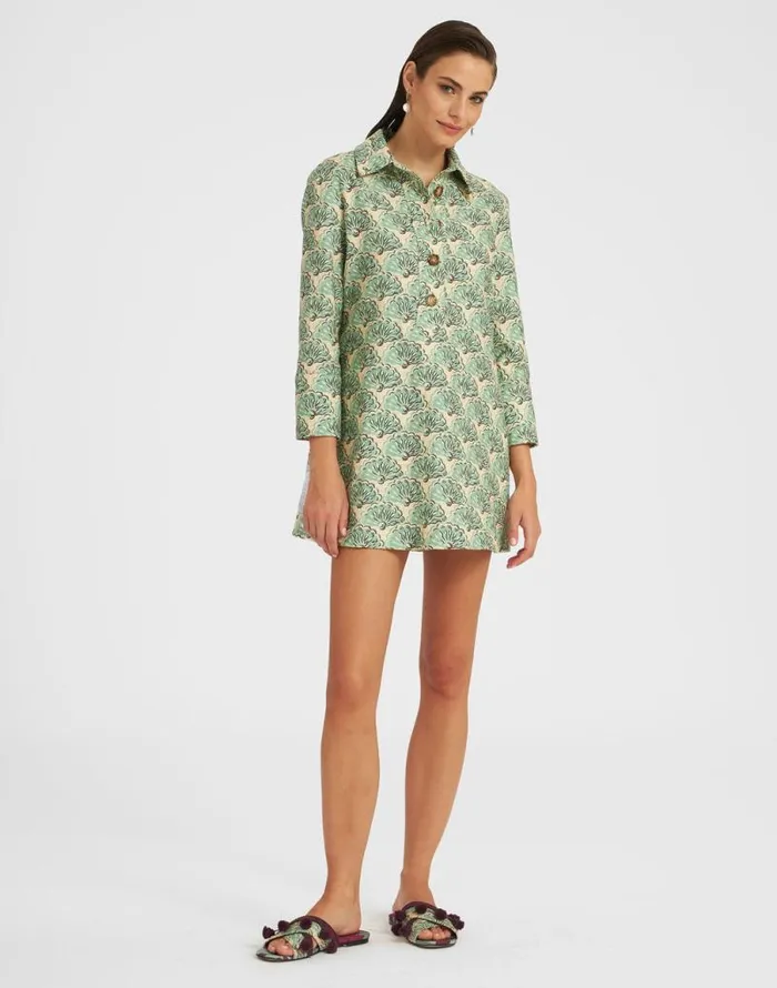 Short Artemis Dress Fans Mint Women La Double J Dresses