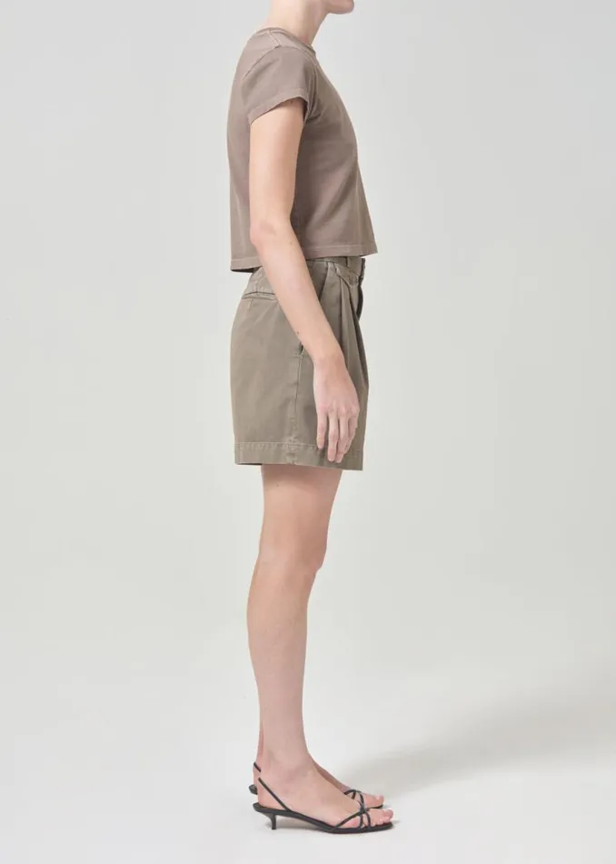 Shorts Women Agolde Becker Short In Bark