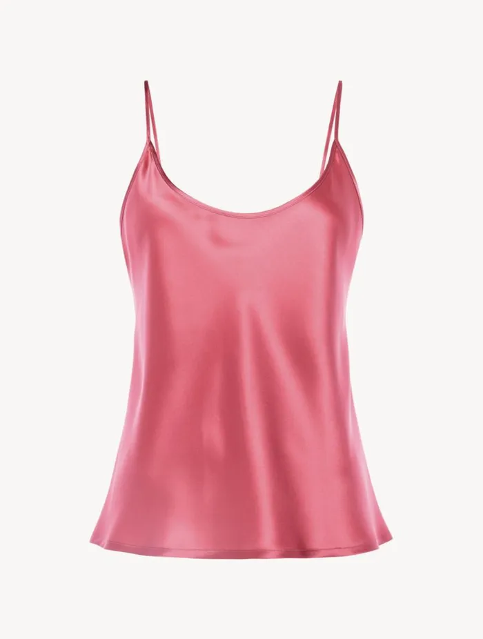 Silk Camisole In Wild Orchid Sleepwear La Perla Camisoles