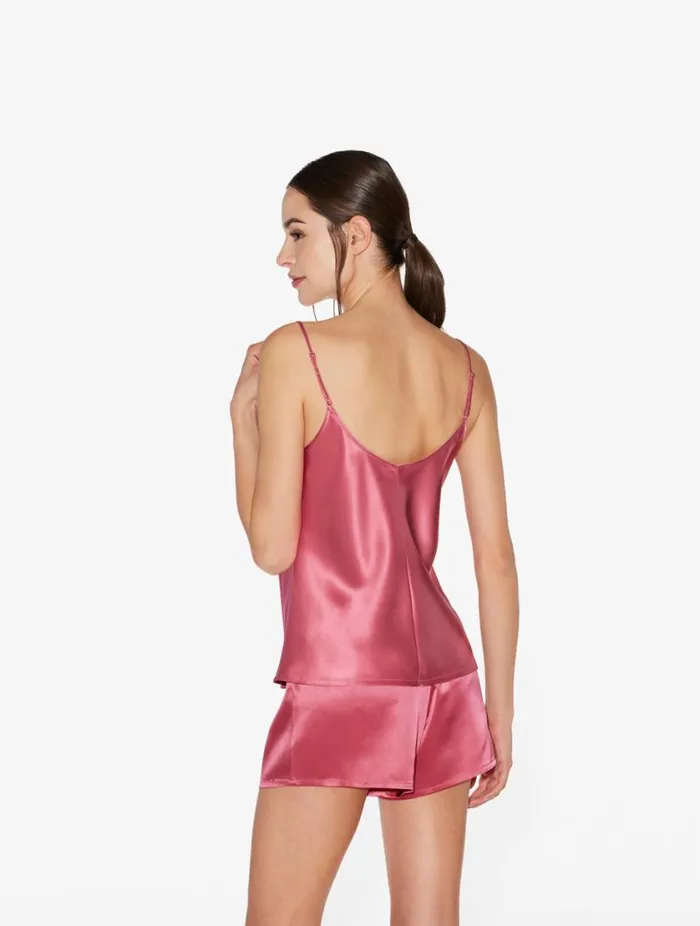 Silk Camisole In Wild Orchid Sleepwear La Perla Camisoles
