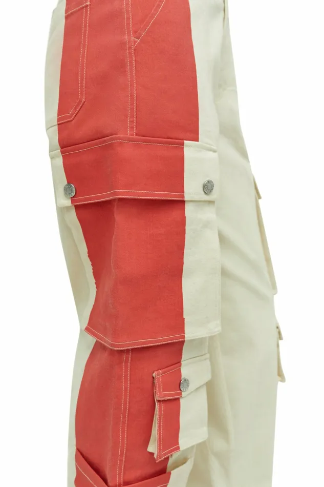 Simon Miller Bottoms Women Campo Cargo Pant Cherry Simon Miller Bottoms Women Campo Cargo Pant Cherry