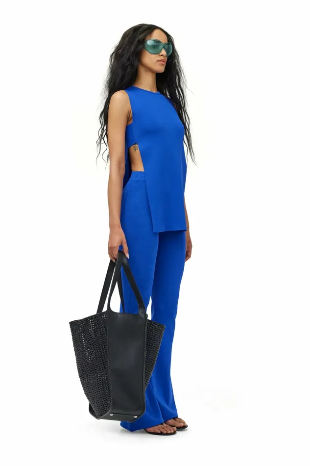 Simon Miller Bottoms Women Knits By Whitsett Pant University Blue Simon Miller Bottoms Women Knits By Whitsett Pant University Blue