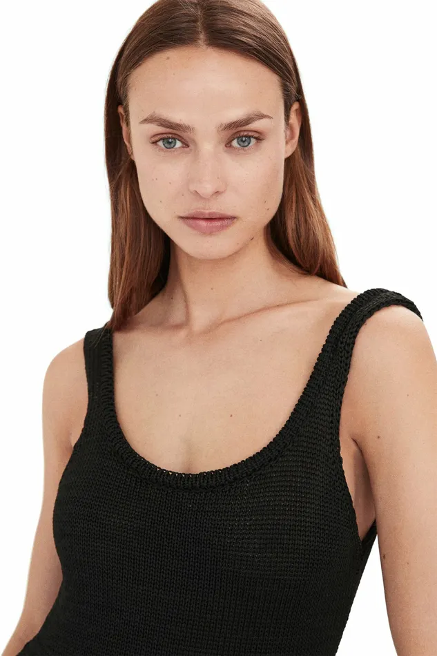 Simon Miller Dresses Women Sm X Mango Burnst Dress Black Simon Miller Dresses Women Sm X Mango Burnst Dress Black