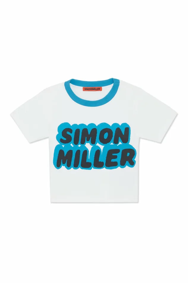 Simon Miller Graphics Women Dibby Tee Taffy Blue Dibby Graphic
