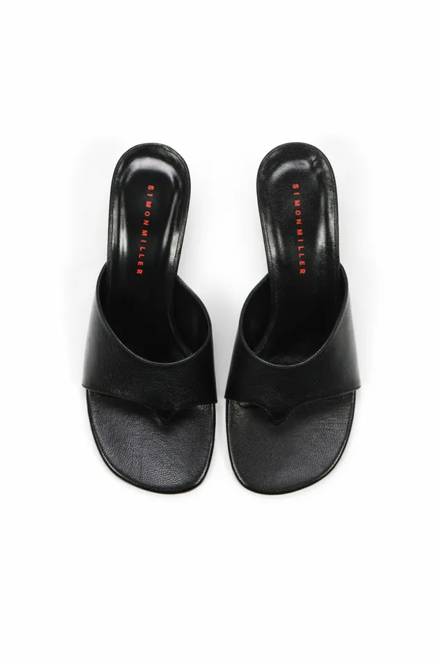 Simon Miller Heels Women Bil Thong Black Simon Miller Heels Women Bil Thong Black
