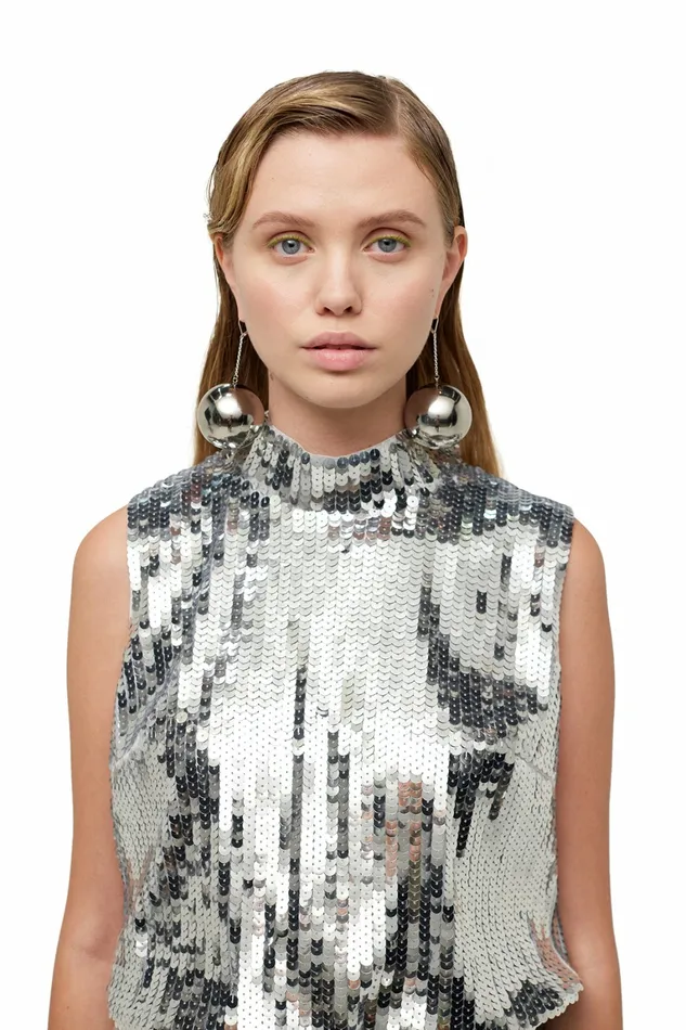 Simon Miller Jewelry Women Disco Drop Earring Silver Simon Miller Jewelry Women Disco Drop Earring Silver