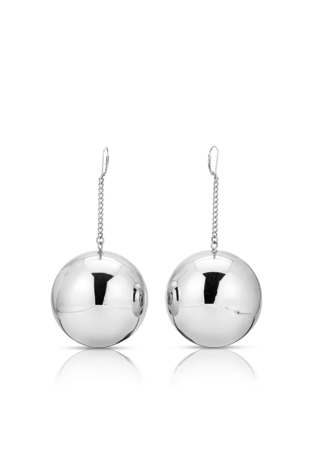 Simon Miller Jewelry Women Disco Drop Earring Silver Simon Miller Jewelry Women Disco Drop Earring Silver