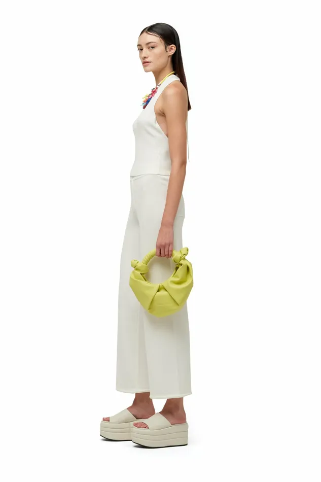 Simon Miller Knitwear Women Knits By Cropped Jabber Pant Macadamia Simon Miller Knitwear Women Knits By Cropped Jabber Pant Macadamia