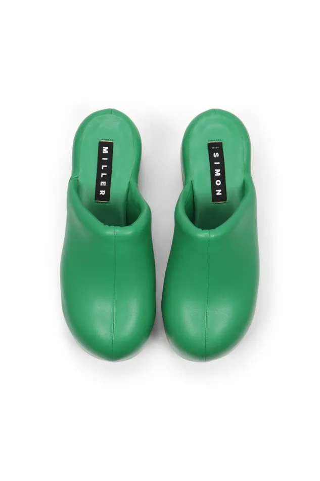 Simon Miller Platforms Women Platform Bubble Clog Grass Green Simon Miller Platforms Women Platform Bubble Clog Grass Green
