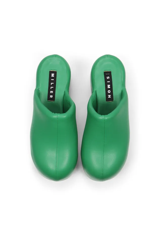 Simon Miller Platforms Women Platform Bubble Clog Grass Green Simon Miller Platforms Women Platform Bubble Clog Grass Green