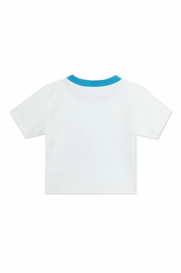 Simon Miller Prints Women Dibby Tee Taffy Blue Dibby Graphic Simon Miller Prints Women Dibby Tee Taffy Blue Dibby Graphic