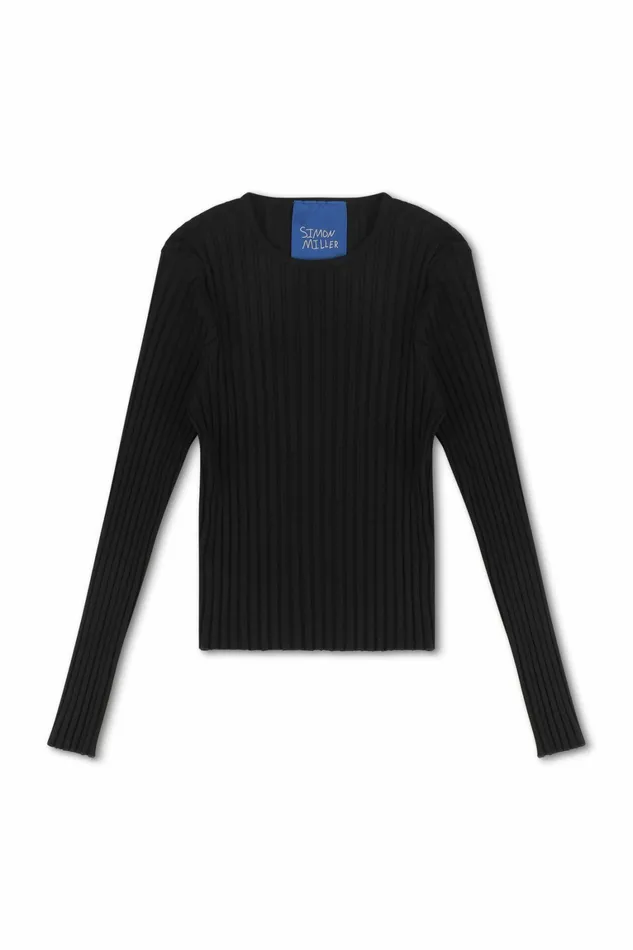 Simon Miller Tops Women Rib Devola Top Black