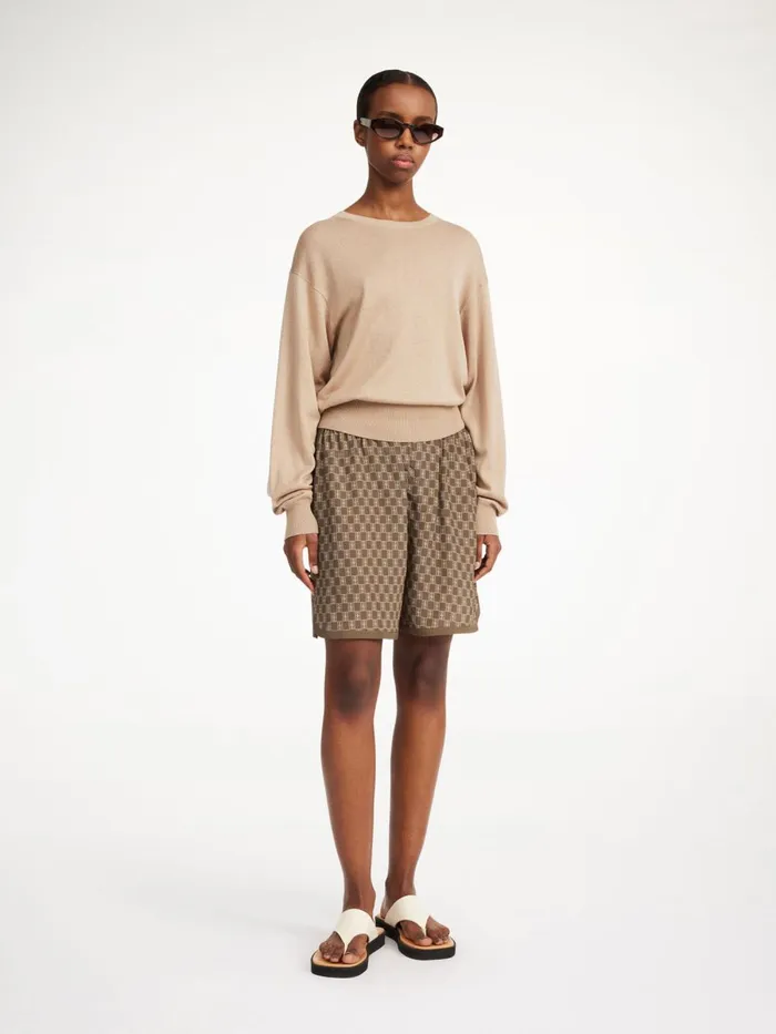 Sioni Shorts Mono Lined 1dj Women By Malene Birger Shorts