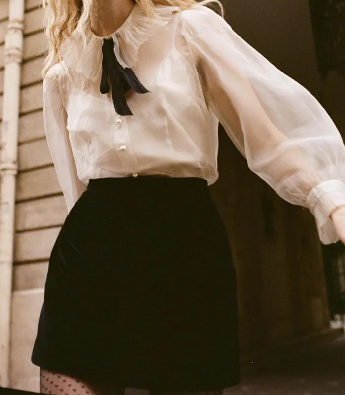 Skirts Women DEN Fillipa Skirt Black Skirts Women DEN Fillipa Skirt Black