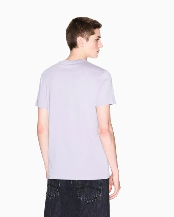 Slim Fit Pima Cotton Tshirt Purple Men Armani Pima TShirts Slim Fit Pima Cotton Tshirt Purple Men Armani Pima TShirts