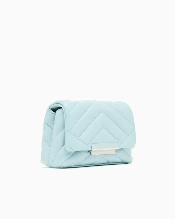 Small Shoulder Bag With Quilted Workmanship Lightblue Women Armani Mini Bags Small Shoulder Bag With Quilted Workmanship Lightblue Women Armani Mini Bags