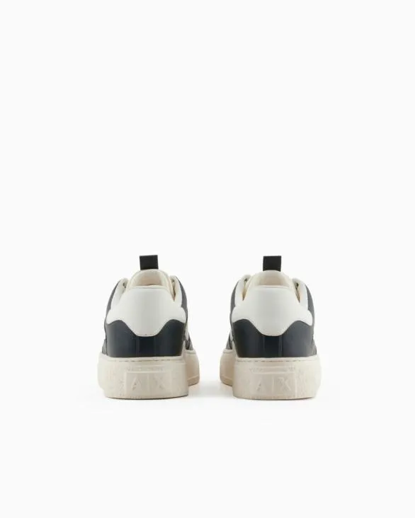 Sneakers In Ecoleather With Elastic Laces Green Men Armani Sneakers Sneakers In Ecoleather With Elastic Laces Green Men Armani Sneakers