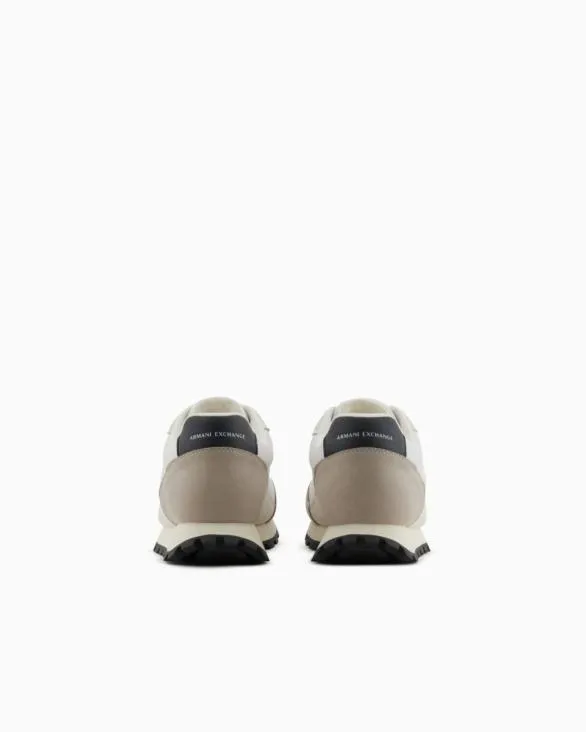 Sneakers In Ecosuede Mesh And Nylon Brown Men Armani Sneakers Sneakers In Ecosuede Mesh And Nylon Brown Men Armani Sneakers