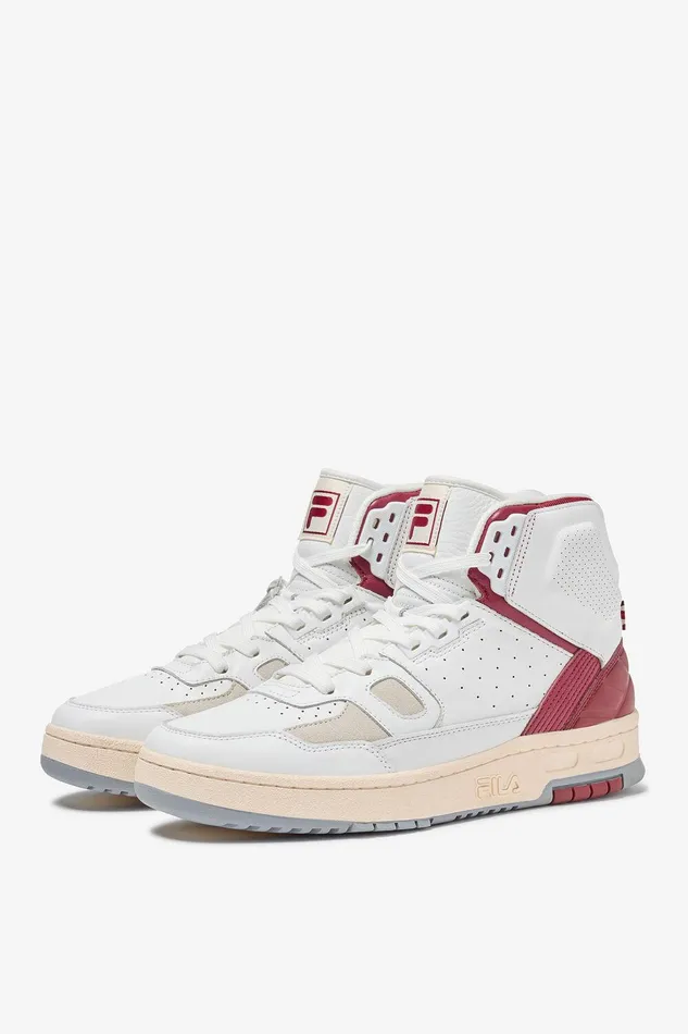 Sneakers Men Fila Rissmo High Lux 105 Whitesyrahultimate Gray Sneakers Men Fila Rissmo High Lux 105 Whitesyrahultimate Gray