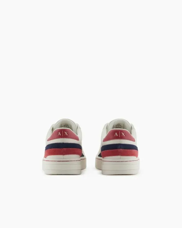 Sneakers With Contrasting Details On The Back Red Men Armani Sneakers Sneakers With Contrasting Details On The Back Red Men Armani Sneakers