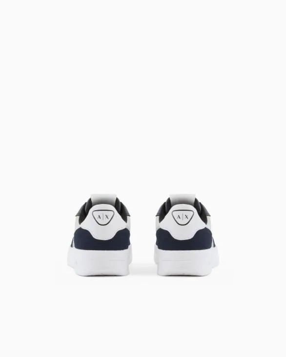 Sneakers With Logo Patterned Men Armani Sneakers