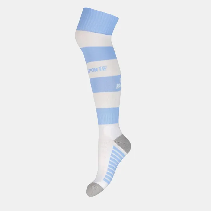 Socks Men Le Coq Sportif Aviron Bayonnais 8211 Match Outfit Socks De Sport New Optical Whitefly Blue
