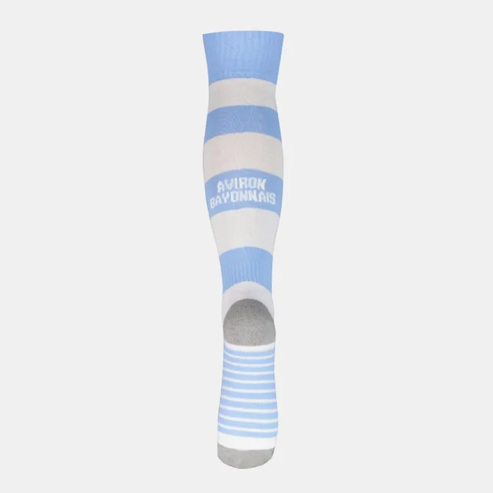 Socks Men Le Coq Sportif Aviron Bayonnais 8211 Match Outfit Socks De Sport New Optical Whitefly Blue
