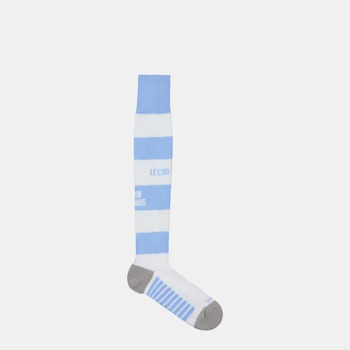 Socks Men Le Coq Sportif Aviron Bayonnais 8211 Match Outfit Socks De Sport New Optical Whitefly Blue